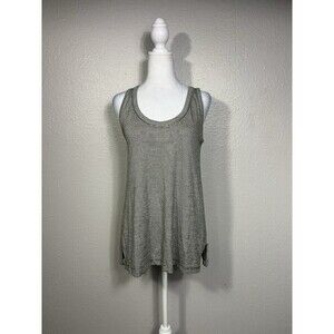 Loft Women’s Olive Green Thinly Striped Tank Top Size‎ Small A9